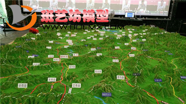 江西省地形图